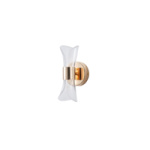 ΑΠΛΙΚΑ ΑΚΡΥΛΙΚΗ ΓΡΑΜΜΕΣ 8W 720Lm 3000K 520Χ360mm ΓΑΛΛΙΚΟ ΧΡΥΣΟ ARTE ILLUMINA TELA - Image 2