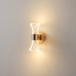 ΑΠΛΙΚΑ ΑΚΡΥΛΙΚΗ ΓΡΑΜΜΕΣ 8W 720Lm 3000K 520Χ360mm ΓΑΛΛΙΚΟ ΧΡΥΣΟ ARTE ILLUMINA TELA - Image 3