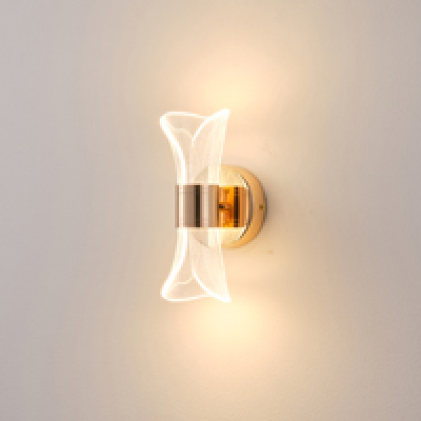 ΑΠΛΙΚΑ ΑΚΡΥΛΙΚΗ 8W 720Lm 3000K 520Χ360mm ΓΑΛΛΙΚΟ ΧΡΥΣΟ ARTE ILLUMINA TELA - Image 3