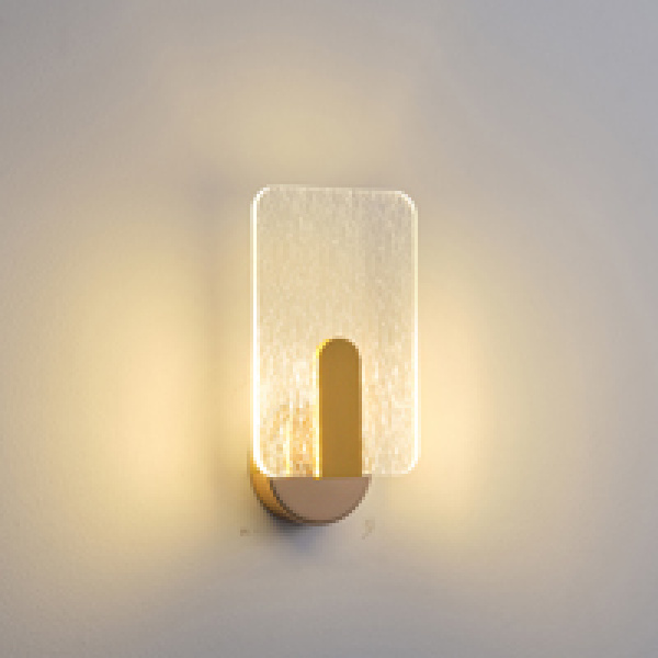 ΑΠΛΙΚΑ ΑΚΡΥΛΙΚΗ 88W 720Lm 3000K 580X360mm ΧΡΥΣO ARTE ILLUMINA VOLET - Image 3