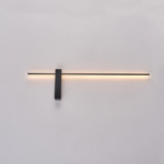 ΑΠΛΙΚΑ TOIXOY ΜΕΤΑΛΛΙΚΗ LED 10W 1000Lm 3000K 800X200X40mm ΜΑΥΡΟ ARTE ILLUMINA CLIO - Image 3