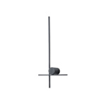 ΑΠΛΙΚΑ TOIXOY ΜΕΤΑΛΛΙΚΗ ΔΕΞΙΑ LED 12W 840Lm 3000K 600x260x60mm ΜΑΥΡΟ ARTE ILLUMINA CLIO - Image 2