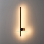 ΑΠΛΙΚΑ TOIXOY ΜΕΤΑΛΛΙΚΗ ΔΕΞΙΑ LED 12W 840Lm 3000K 600x260x60mm ΜΑΥΡΟ ARTE ILLUMINA CLIO - Image 3