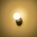ΑΠΛΙΚΑ TOIXOY ΜΕΤΑΛΛΙΚΗ LED G9 MAX 25W 100X120mm MΑΥΡΟ ARTE ILLUMINA TERPSI - Image 3