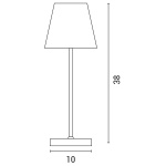 ΠΟΡΤΑΤΙΦ ΑΦΗΣ ΕΠΑΝΑΦΟΡΤΙΖΟΜΕΝΟ LED 3,5W 240Lm 3000K 5V DIMMABLE ΠΡΑΣΙΝΟ ARTE ILLUMINA CHROMA - Image 3