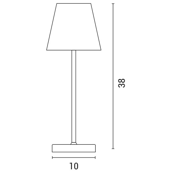 ΠΟΡΤΑΤΙΦ ΑΦΗΣ ΕΠΑΝΑΦΟΡΤΙΖΟΜΕΝΟ LED 3,5W 240Lm 3000K 5V DIMMABLE ΛΕΥΚΟ ARTE ILLUMINA CHROMA - Image 3