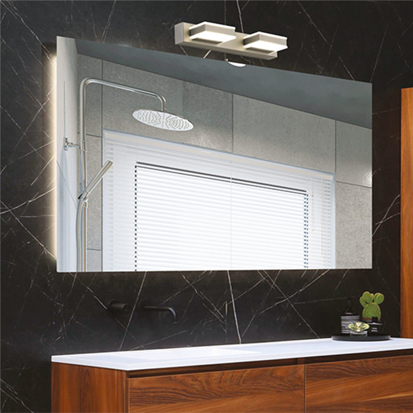 ΑΠΛΙΚΑ ΤΟΙΧΟΥ LED 8W 4000Κ ΤΕΤΡΑΓΩΝΗ 2Φ 320X50X100 ΝΙΚΕΛ ARTE ILLUMINA - Image 2