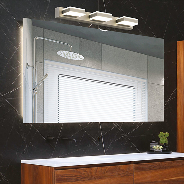 ΑΠΛΙΚΑ ΤΟΙΧΟΥ LED 12W 720Lm 4000Κ ΤΕΤΡΑΓΩΝΗ 3Φ 500X50X100 ΝΙΚΕΛ ARTE ILLUMINA - Image 2