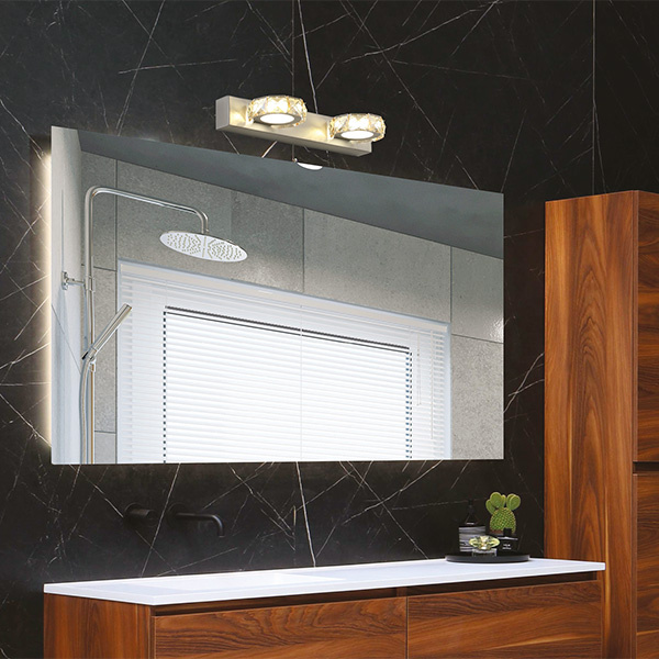 ΑΠΛΙΚΑ ΤΟΙΧΟΥ LED 6W 4000Κ ΟΒΑΛ 2Φ 320X50X116 ΝΙΚΕΛ ARTE ILLUMINA - Image 2