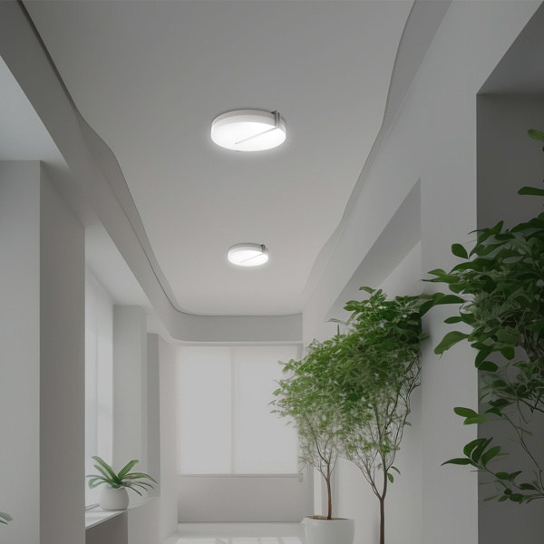 ΠΛAΦΟΝΙΕΡΑ ΣΤΡΟΓΓΥΛΗ LED 26W 4000K Φ30 IP54 ΛΕΥΚΗ ARTE ILLUMINA - Image 3