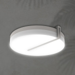 ΠΛAΦΟΝΙΕΡΑ ΣΤΡΟΓΓΥΛΗ LED 36W 4000K Φ40 IP54 ΛΕΥΚΗ ARTE ILLUMINA - Image 2