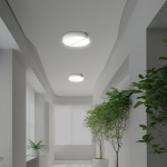 ΠΛAΦΟΝΙΕΡΑ ΣΤΡΟΓΓΥΛΗ LED 36W 4000K Φ40 IP54 ΛΕΥΚΗ ARTE ILLUMINA - Image 3