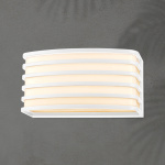 ΑΠΛΙΚΑ ΤΟΙΧΟΥ ΟΒΑΛ Ε27 MAX 20W 200X100X90mm ΛΕΥΚΗ ARTE ILLUMINA - Image 2