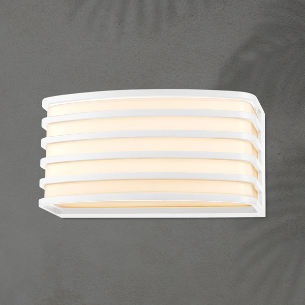 ΑΠΛΙΚΑ ΤΟΙΧΟΥ ΟΒΑΛ Ε27 MAX 20W 200X100X90mm ΛΕΥΚΗ ARTE ILLUMINA - Image 2