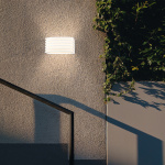 ΑΠΛΙΚΑ ΤΟΙΧΟΥ ΟΒΑΛ Ε27 MAX 20W 200X100X90mm ΛΕΥΚΗ ARTE ILLUMINA - Image 3