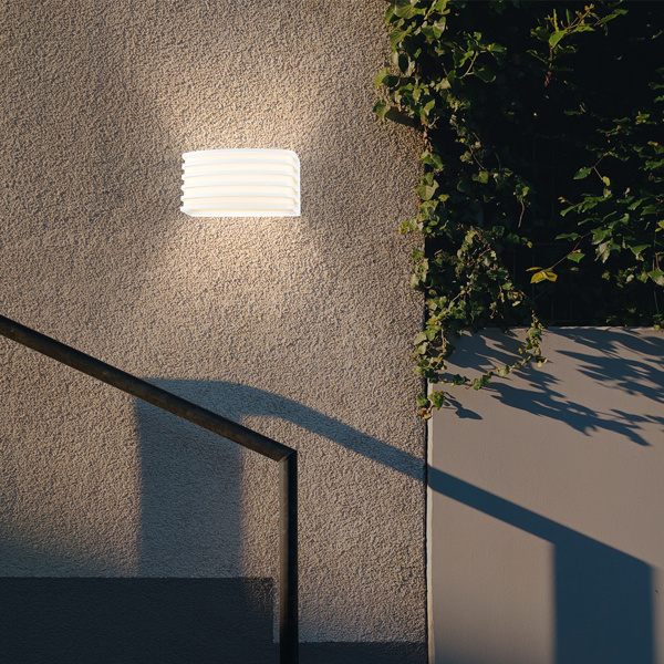 ΑΠΛΙΚΑ ΤΟΙΧΟΥ ΟΒΑΛ Ε27 MAX 20W 200X100X90mm ΛΕΥΚΗ ARTE ILLUMINA - Image 3