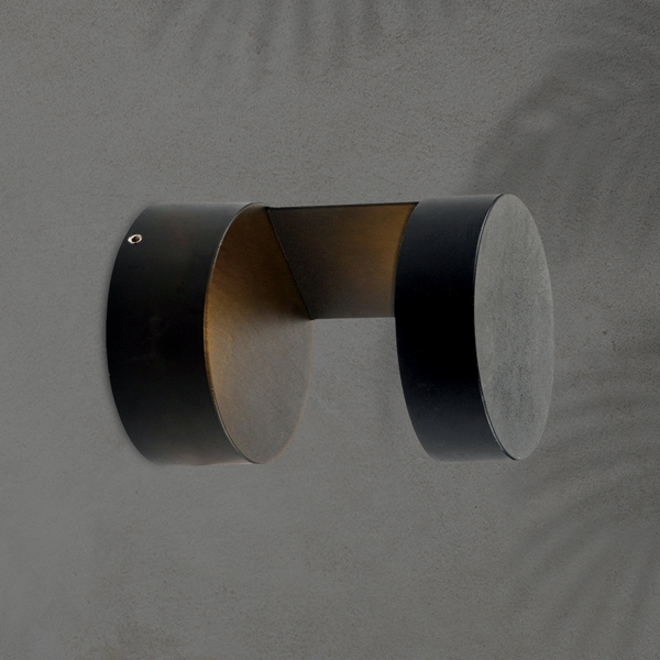 ΑΠΛΙΚΑ ΤΟΙΧΟΥ LED 9W 3000K IP54 108X150mm ΜΑΥΡΟ ARTE ILLUMINA - Image 2