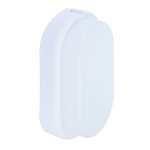 ΑΠΛΙΚΑ ΤΟΙΧΟΥ LED ΠΛΑΣΤΙΚΗ ΟΒΑΛ 15W 218X113X50mm  4000Κ ΛΕΥΚΗ ARTE ILLUMINA - Image 2