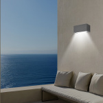 ΑΠΛΙΚΑ ΤΟΙΧΟΥ 1XΕ27 250X110X10 IP54 ΓΡΑΦΙΤΗ UP DOWN ARTE ILLUMINA AMIGO - Image 3