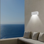 ΑΠΛΙΚΑ ΤΟΙΧΟΥ 2XΕ27 250X110X10 IP54 ΛΕΥΚΗ  UP DOWN ARTE ILLUMINA AMIGO - Image 3