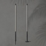 ΚΟΛΩΝΑΚΙ ΑΛΟΥΜΙΝΙΟΥ15W 25X1000mm IP65 3000K ΜΑΥΡΟ ARTE ILLUMINA - Image 2