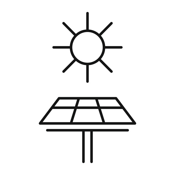 ΗΛΙΑΚΗ ΑΠΛΙΚΑ ΜΕ ΚΟΛΩΝΑΚΙ & ΑΝΙΧΝΕΥΤΗ ΚΙΝΗΣΗΣ 3W 400LM 166X166X715mm 3CCT ARTE ILLUMINA - Image 3