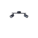 ΣΠΟΤ ΜΕΤΑΛΛΙΚΟ ΔΙΦΩΤΟ 2XGU10 Max 7W 300X80X155mm ΜΑΥΡΟ ARTE ILLUMINA OLYMP - Image 2