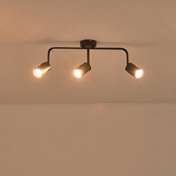 ΣΠΟΤ ΜΕΤΑΛΛΙΚΟ 3ΦΩΤΟ 3XGU10 Max 7W 500X90X230mm ΜΑΥΡΟ ARTE ILLUMINA OLYMP - Image 3