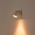 ΣΠΟΤ ΜΕΤΑΛΛΙΚΟ 1XGU10 Max 7W  135X80X95mm  ΛΕΥΚΟ ARTE ILLUMINA OLYMP - Image 3