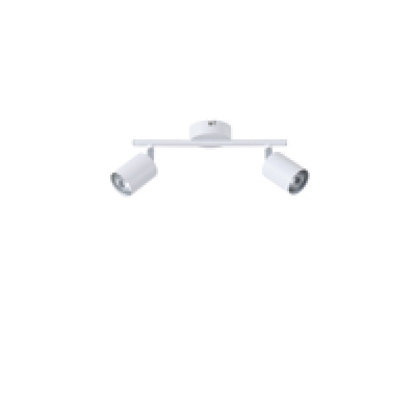 ΣΠΟΤ ΜΕΤΑΛΛΙΚΟ ΔΙΦΩΤΟ 2XGU10 Max 7W 300X80X155mm ΛΕΥΚΟ ARTE ILLUMINA OLYMP - Image 2