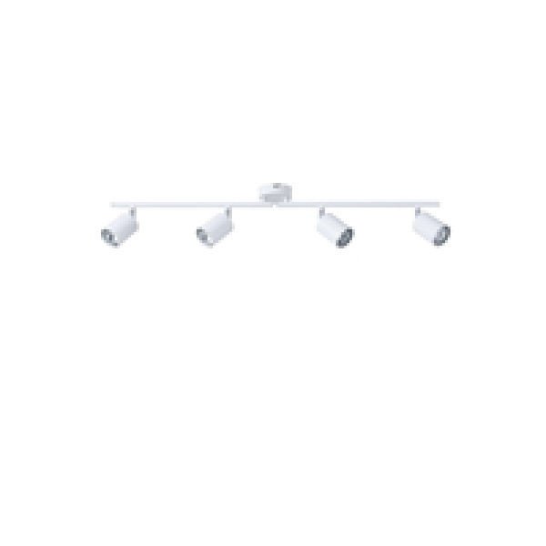 ΣΠΟΤ ΜΕΤΑΛΛΙΚΟ 4ΦΩΤΟ 4XGU10 Max 7W 790X80X165mm ΛΕΥΚΟ ARTE ILLUMINA OLYMP - Image 2