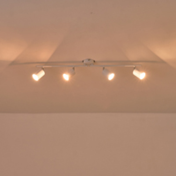 ΣΠΟΤ ΜΕΤΑΛΛΙΚΟ 4ΦΩΤΟ 4XGU10 Max 7W 790X80X165mm ΛΕΥΚΟ ARTE ILLUMINA OLYMP - Image 3