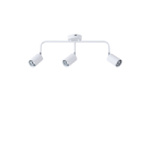 ΣΠΟΤ ΜΕΤΑΛΛΙΚΟ 3ΦΩΤΟ 3XGU10 Max 7w 500X90X230mm ΛΕΥΚΟ ARTE ILLUMINA OLYMP - Image 2