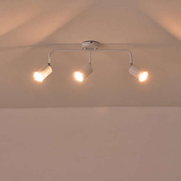 ΣΠΟΤ ΜΕΤΑΛΛΙΚΟ 3ΦΩΤΟ 3XGU10 Max 7w 500X90X230mm ΛΕΥΚΟ ARTE ILLUMINA OLYMP - Image 3