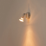 ΣΠΟΤ ΚΙΝΗΤΟ ΜΟΝΟΦΩΤΟ ΜΕΤΑΛΛΙΚΟ 1XGU10 Max 7W 600X80X130mm ΛΕΥΚΟ ARTE ILLUMINA VORRAS - Image 3