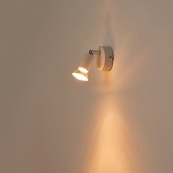 ΣΠΟΤ ΚΙΝΗΤΟ ΜΟΝΟΦΩΤΟ ΜΕΤΑΛΛΙΚΟ 1XGU10 Max 7W 600X80X130mm ΛΕΥΚΟ ARTE ILLUMINA VORRAS - Image 3