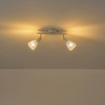 ΣΠΟΤ ΜΕ ΔΙΧΤΥ 2XE14 Max 7W  255X80X145mm ΛΕΥΚΟ ARTE ILLUMINA MESHY - Image 3