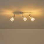 ΣΠΟΤ ΜΕ ΔΙΧΤΥ 3XE14 Max 7W  390X80X145mm ΛΕΥΚΟ ARTE ILLUMINA MESHY - Image 3