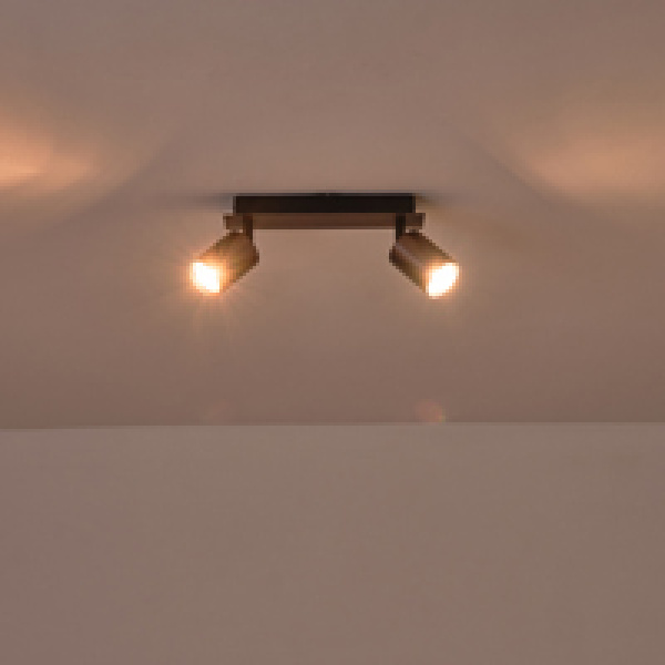 ΣΠΟΤ ΑΛΟΥΜΙΝΙΟΥ 2ΦΩΤΟ 2XGU10 250X80X120mm ΓΚΡΙ ARTE ILLUMINA LUXY - Image 3