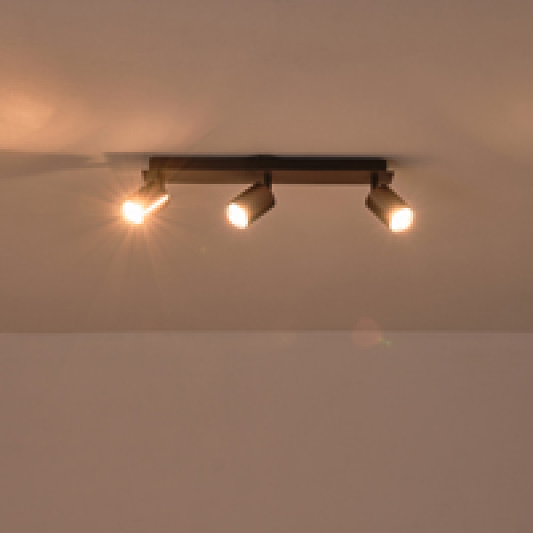 ΣΠΟΤ ΑΛΟΥΜΙΝΙΟΥ 3ΦΩΤΟ 3XGU10 Max 7w 450X80X120mm ΓΚΡΙ ARTE ILLUMINA LUXY - Image 3