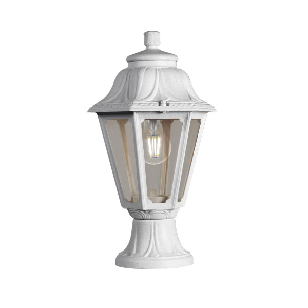 FUMAGALLI ΚΟΛΩΝΑΚΙ ΔΑΠΕΔΟΥ MIKROLOT ANNA ΛΕΥΚΟ ΕΞΑΓΩΝΟ 220X385mm Ε27 - Image 2