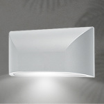 ΑΠΛΙΚΑ ΤΟΙΧΟΥ LED SLIM 6W IP65 220-240V 4000K 220X51X113mm ΛΕΥΚΟ PRO ARTE ILLUMINA - Image 2