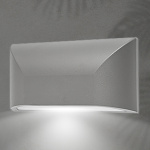 ΑΠΛΙΚΑ ΤΟΙΧΟΥ LED SLIM 6W IP65 220-240V 4000K 220X51X113mm ΓΚΡΙ PRO ARTE ILLUMINA - Image 2