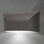 ΑΠΛΙΚΑ ΤΟΙΧΟΥ LED SLIM 6W IP65 220-240V 4000K 220X51X113mm ΓΡΑΦΙΤΗΣ PRO ARTE ILLUMINA - Image 2