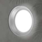 ΦΩΤΙΣΤΙΚΟ ΤΟΙΧΟΥ ΟΒΑΛ LED 4W 150X150X27 3CCT IP65 ΓΚΡΙ ARTE ILLUMINA - Image 2