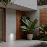 ΦΩΤΙΣΤΙΚΟ ΤΟΙΧΟΥ  LED 6W 255X42X90 3CCT IP65 ΓΚΡΙ ARTE ILLUMINA SENARIO - Image 3