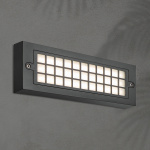 ΦΩΤΙΣΤΙΚΟ ΤΟΙΧΟΥ  LED 6W 255X30X90 3CCT IP65 ΓΡΑΦΙΤΗΣ ARTE ILLUMINA SENARIO - Image 2