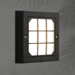 ΦΩΤΙΣΤΙΚΟ ΤΟΙΧΟΥ LED 6W 135X135X32 3CCT IP65 ΜΑΥΡΟ ARTE ILLUMINA SENARIO - Image 2