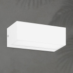 ΦΩΤΙΣΤΙΚΟ ΤΟΙΧΟΥ LED 12W 230X90X100 3CCT IP65 ΛΕΥΚΟ ARTE ILLUMINA LIMA - Image 2
