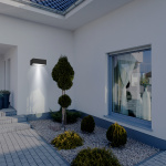 ΦΩΤΙΣΤΙΚΟ ΤΟΙΧΟΥ LED 12W 230X90X100 3CCT IP65 ΜΑΥΡΟ ARTE ILLUMINA LIMA - Image 3